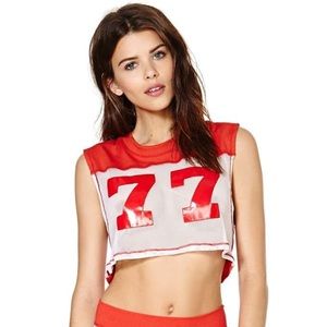 MINIMALE ANIMALE Quarterback Crop Top